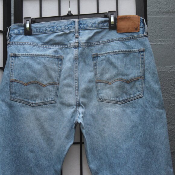 American eagle men's jeans low rise boot size 34X30 - Picture 1 of 11